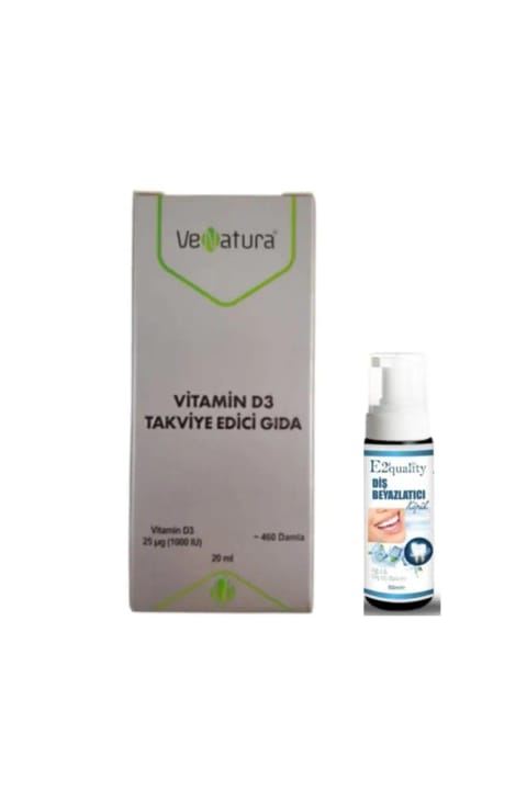 VeNatura Vitamin D3 مکمل غذایی 1000 IU 20 قطره