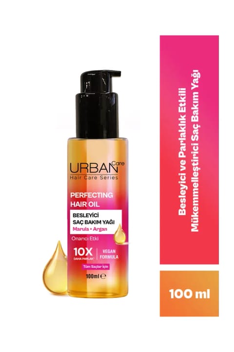Urban Care Perfecting Marula و Argan Yağı Besleyici Parlaklık Veren Saç Bakım Yağı
