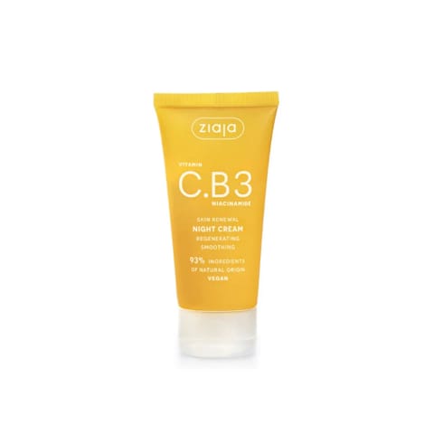 Ziaja Vitamin C.B3 Niacinamide کرم شب 50 میلیلیتری