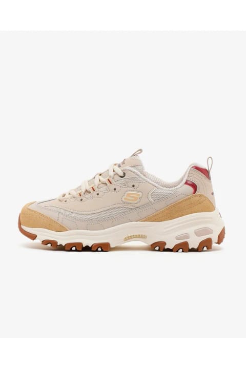 SKECHERS D'lites زنانه اسنیکر بژ 13167 TPBG