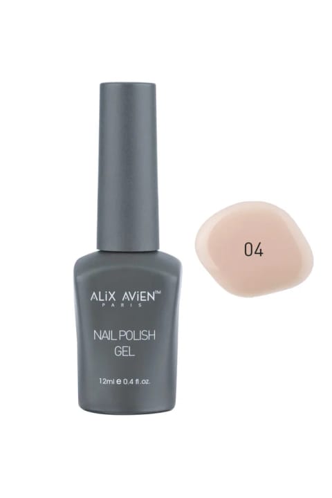 Alix Avien UV ماندگار ژل لاک بیژ 04 - ژل پولیش - 12 میلیلیتر