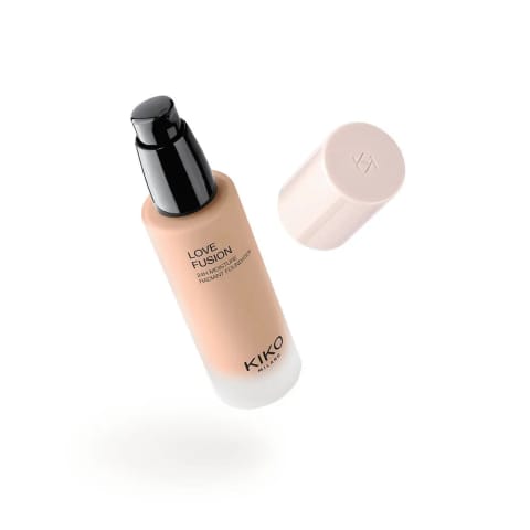 فونداسیون KIKO Love Fusion 24H Moisture Radiant - 5WR Warm Rose