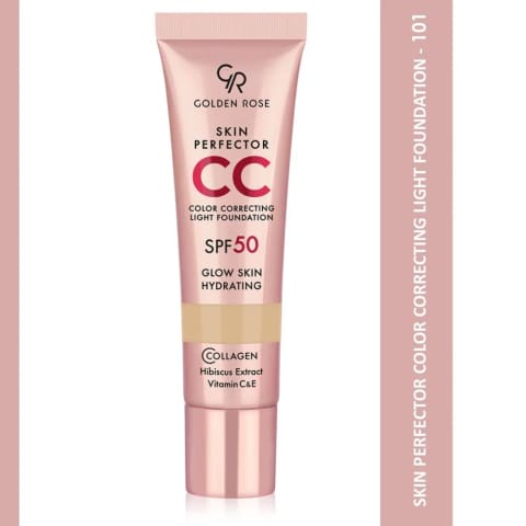 Golden Rose Skin Perfect CC SPF50 فاندیشن 101 بژ