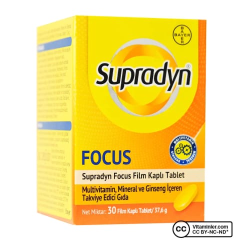 Supradyn Energy Focus 30 قرص