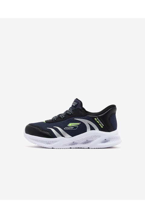 SKECHERS METEOR-LIGHTS BRISK-BEAMS پسرانه کفش اسپرت روشنایی‌دار سرمه‌ای