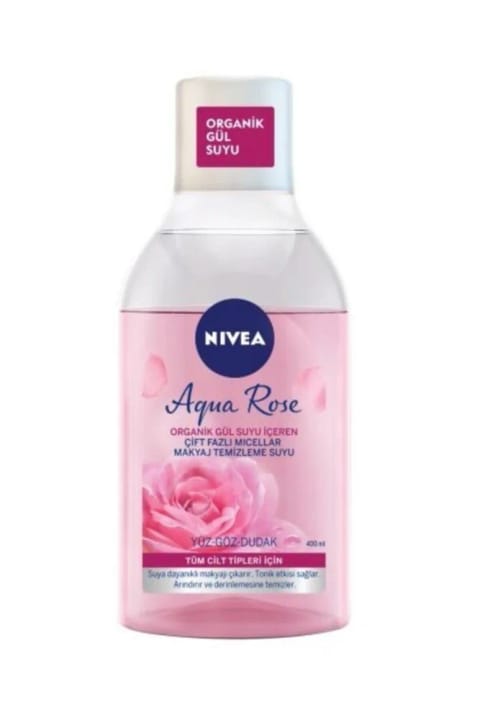 NIVEA میسلار واتر پاککننده آرایش دو فاز با گل سرخ