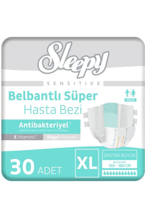 Sleepy Sensitive شورت محافظ بزرگسالان سایز Xlarge 30 عددی
