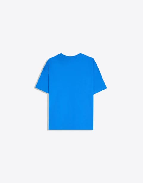 تی‌شرت آستین کوتاه Oversize با متن درخشان و کریستال