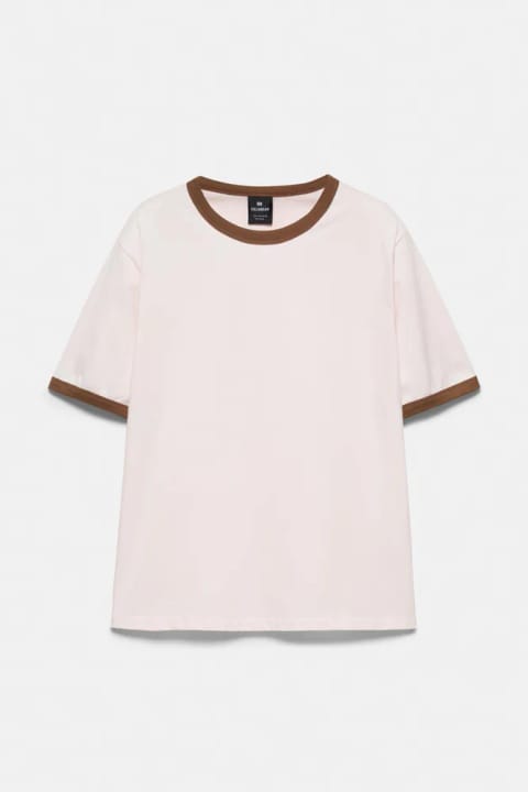 تیشرت ریبان کنتراست Pull&Bear
