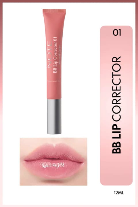 براقکننده لب NOTE Bb Lip Corrector یکنواختکننده رنگ و آبرسان - 01