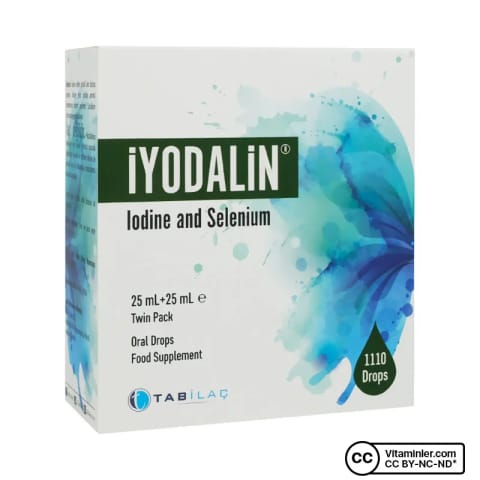 Iyodalin ید و سلنیوم ۲×۲۵ میلی‌لیتر قطره