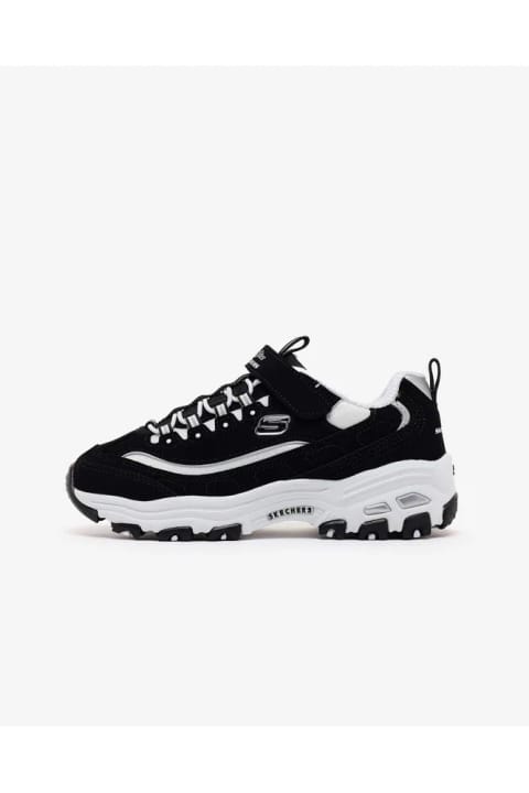 SKECHERS D'lites کتانی مشکی دخترانه بزرگ