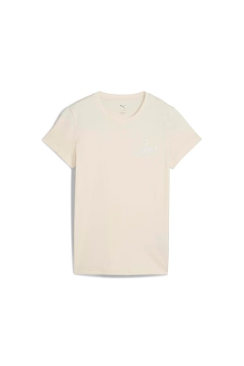 تیشرت زنانه Puma Essentials Script کرم (684982-87)