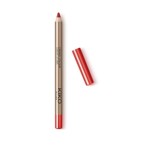 مداد لب Kiko Milano - New Creamy Colour Comfort Lip Liner - 17 Papaya