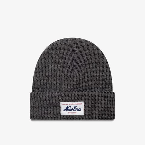 کلاه بافتنی New Era Short Waffle Skull یونیسکس خاکستری