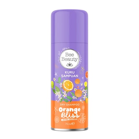 شامپو خشک Bee Beauty Orange Bliss حجم اضافه سایز مسافرتی 75 میلی‌لیتر