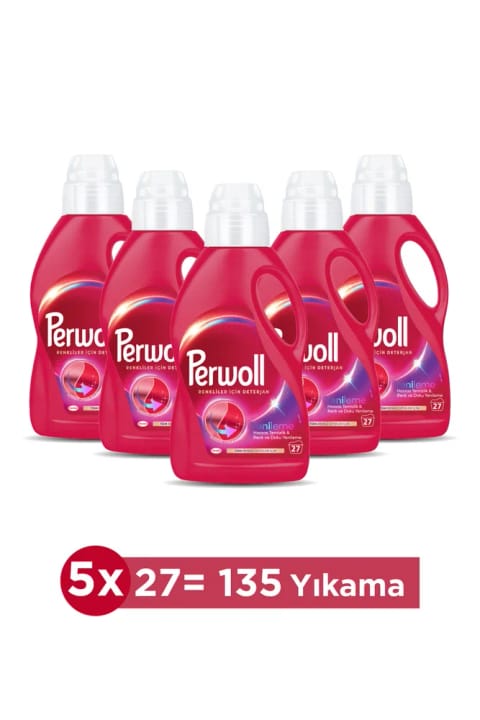 Persil Perwoll Renewal Color 5x1.485 ml 135 Wash