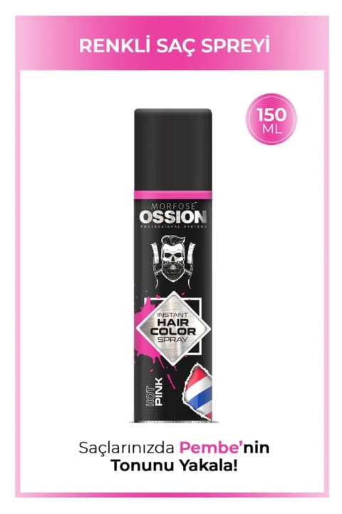اسپری مو صورتی Ossion Premium Barber Line 150 میلی‌لیتر