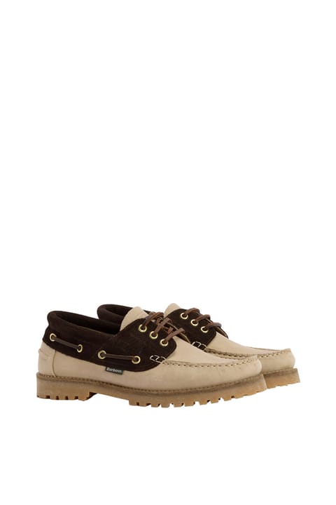 کفش روزمره Barbour Deck BE34 Sand/Brown