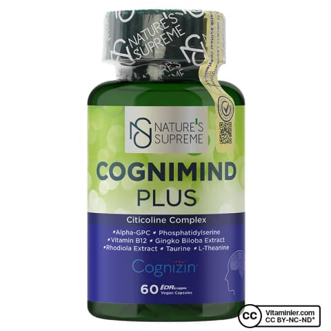 Nature's Supreme Cognimind Plus Citicoline 60 کپسول