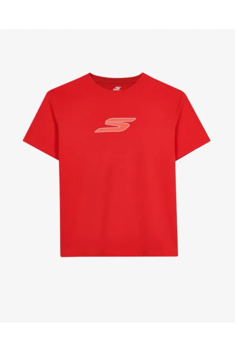 تی‌شرت مردانه SKECHERS مدل Relax Fit Faded S رنگ قرمز کد S2620109-0120