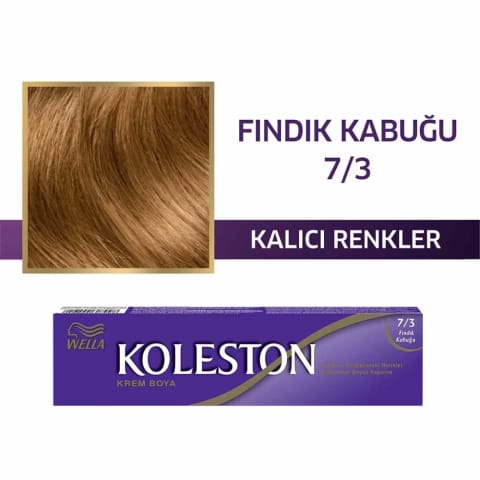 کلستون تیوپی رنگ مو 7/3 فندقی 50 میلی‌لیتر