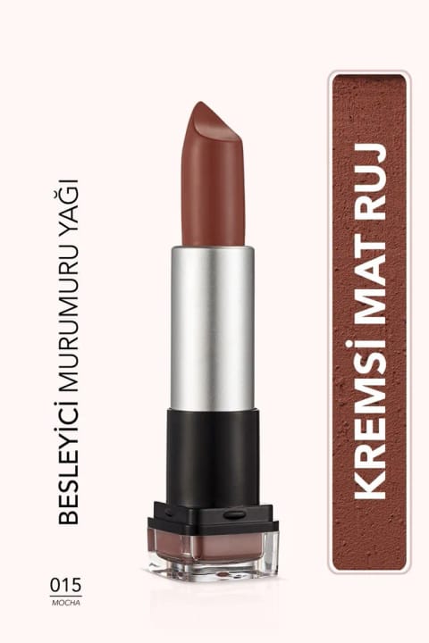 Flormar رژ لب مات سبک (قهوهای تیره) - HD Weightless Matte Lipstick - 01...