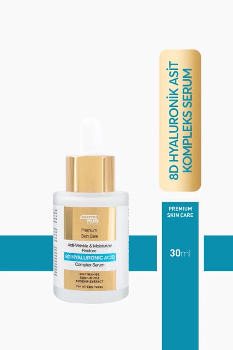 Softto Plus ضد چین و چروک، مرطوبکننده و ترمیمکننده 8D Hyaluronic Acid
