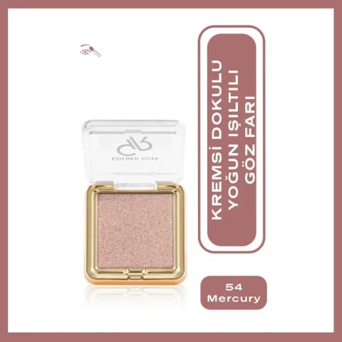 سایه چشم Golden Rose مدل Sparkle Glow شماره 54 مرکوری