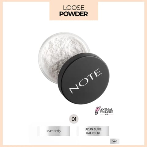 Note پودر فیکس شفاف 01 Invisible