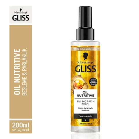 Gliss Oil Nutritive مایع مراقبت از مو ۲۰۰ میلی‌لیتر