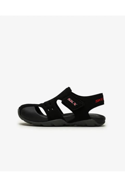 SKECHERS SIDE WAVE سندل مشکی پسرانه بزرگ