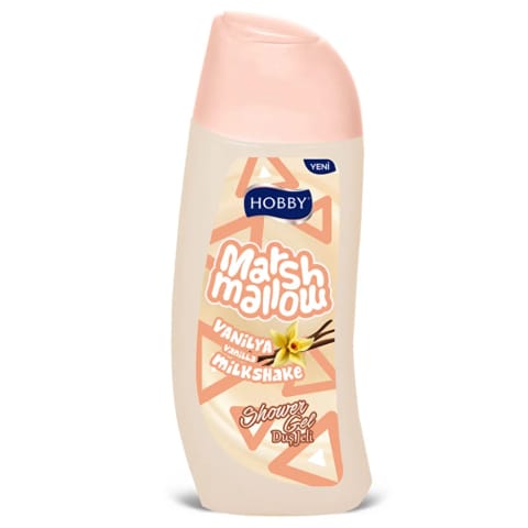 Hobby Marshmallow دوش ژل وانیلی 500 میلیلیتر
