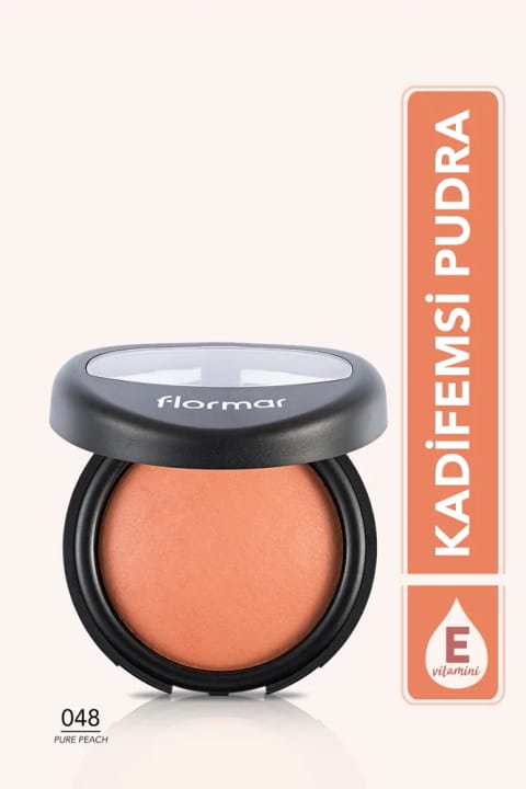 فلورمار رژگونه - Baked Blush-On Pure Peach 9 گرم