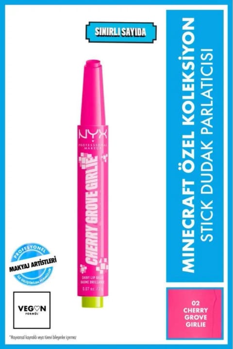 NYX Professional Makeup Minecraft مجموعه ویژه استیک برق لب