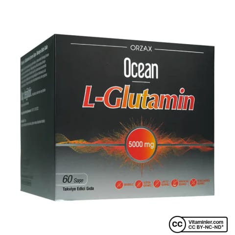 Ocean L-Glutamin 5000 Mg 60 ساشه