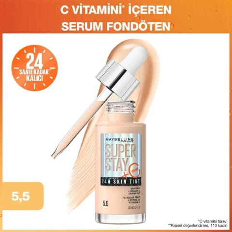 Maybelline New York Super Stay Skin Tint فونداتین - 5.5