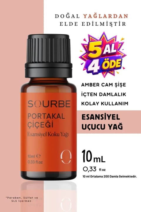 SOURBE پرتقال شکوفه اسانس روغن معطر