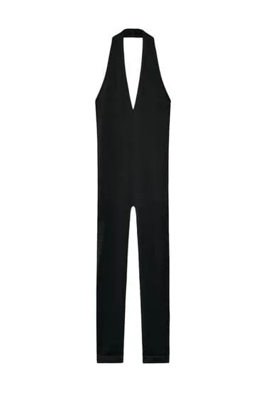 HALTER SEAMLESS JUMPSUIT MARISA BERENSON X ZARA