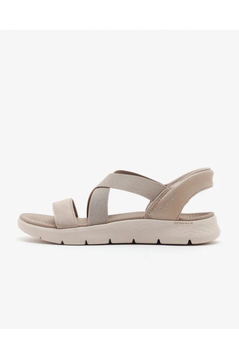 SKECHERS GO WALK FLEX SANDAL زنانه صندل بژ 141489 TPE