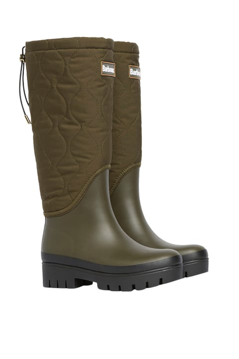 چکمه بلند ولینگ دوشی Barbour Marnie Olive-Black