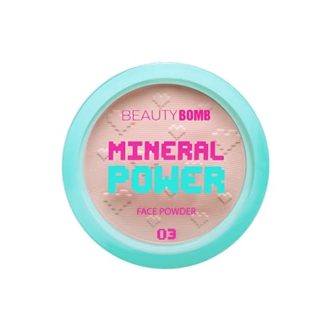 Beauty Bomb پودر معدنی ۰۳ - پودر معدنی با فینیش مات برای پوست چرب