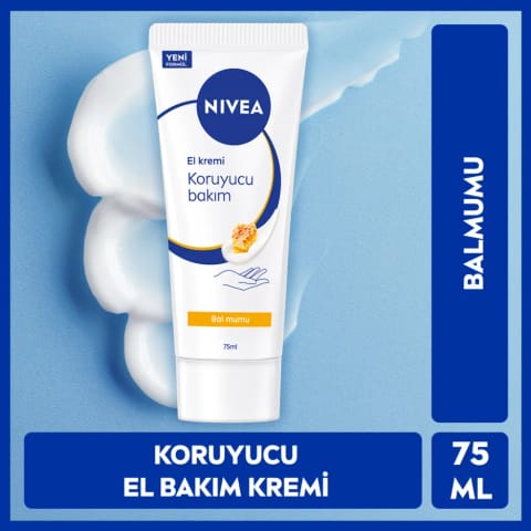 Nivea محافظ و مرطوب‌کننده کرم دست موم عسل ۷۵ میلی‌لیتر