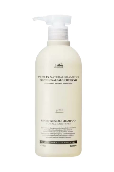 Lador شامپوی پاکسازی عمیق Triplex3 Lador شامپو پوست سر حساس 530ml