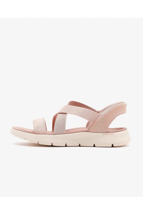 SKECHERS GO WALK FLEX SANDAL زنانه صندل صورتی 141489 ROS