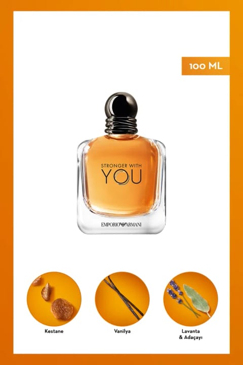 Emporio Armani Stronger With You ادوالت ۱۰۰ میلی‌لیتر مردانه