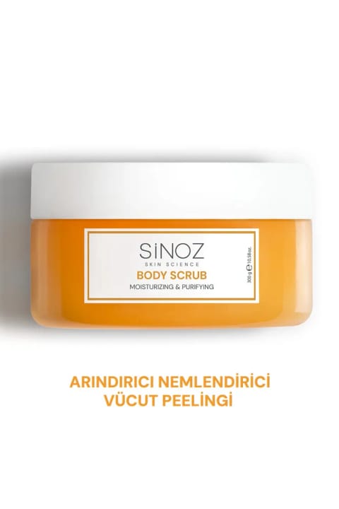 SİNOZ Body Scrub لایهبردار مغذی و مرطوبکننده بدن ۳۰۰ گرم