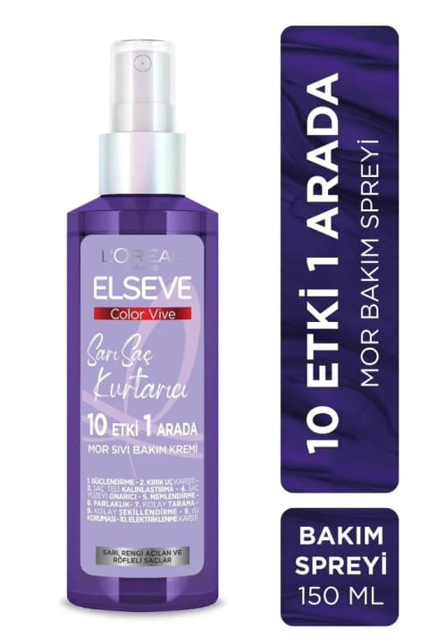 کرم مراقبت مایع بنفش نجاتبخش موی بلوند ELSEVE - Naturals Beauty