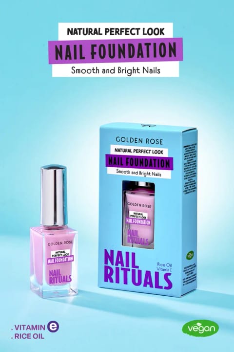 Golden Rose Nail Rituals Nail Foundation - پایه ناخن صافکننده و پوشاننده