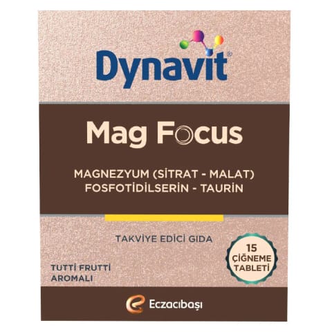 Dynavit Mag Focus 15 قرص جویدنی
